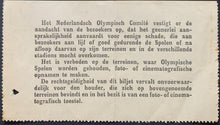 Load image into Gallery viewer, 1928 Summer Olympics Track and Field/Athletics Ticket LOA VTG Sports Historical