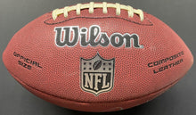 Load image into Gallery viewer, Joe Montana Doug Flutie Hershel Walker Autographed Wilson Football JSA HOF NFL