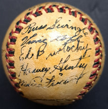Load image into Gallery viewer, 1952 IL Baseball Ottawa Athletics Team Signed x18 Autographed Official Spalding