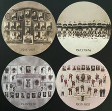 Load image into Gallery viewer, Vintage Montreal Canadiens NHL Hockey Team Photo Coasters Stanley Cup Teams