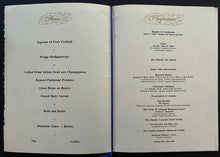 Load image into Gallery viewer, 1982 NHL Charlie Conacher Hockey Awards Multi Signed Dinner Program Autographed