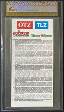 Load image into Gallery viewer, 1996 Vintage Bon Jovi These Days Open Air Concert Ticket Erfurt Germany Graded