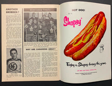 Load image into Gallery viewer, 1966 Maple Leaf Gardens Upper Canada College Hockey Night Program Bill Hewitt
