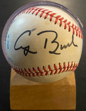 Load image into Gallery viewer, George HW Bush Brian Mulroney Signed Bobby Brown Baseball Autographed JSA LOA