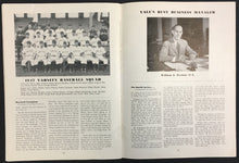 Load image into Gallery viewer, 1947 Dartmouth v Yale Football Bowl Program Bulldogs vs Big Green George HW Bush