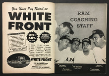 Load image into Gallery viewer, 1959 NFL Los Angeles Memorial Coliseum Official Program vs Chicago Bears Vtg