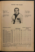 Load image into Gallery viewer, 1964-65 NHL Hockey Montreal Canadiens Yearbook / Media Guide Jean Beliveau Cover