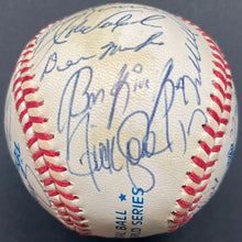 Load image into Gallery viewer, 1993 Official World Series Philadelphia Phillies Signed x28 Baseball JSA LOA MLB