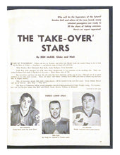 Load image into Gallery viewer, 1965 Maple Leaf Gardens Canada's National Hockey NHL Old Timers VTG HKY Program