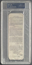 Load image into Gallery viewer, 1965 World Series Game 5 Proof / Phantom Ticket Cincinnati Reds MLB PSA VG-EX 4