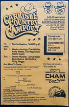 Load image into Gallery viewer, 1989 Carlisle Country Campout Handbill + Unused Full Ticket Jennings Pride VTG