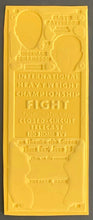 Load image into Gallery viewer, June 1959 Patterson vs Johansson Championship Fight Printing Proof Tickets Promo