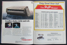 Load image into Gallery viewer, 1982 Maple Leaf Gardens 50th Anniversary NHL Program Toronto Leafs vs Rockies