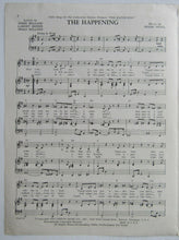 Load image into Gallery viewer, 1967 The Supremes The Happening Sheet Music Rare PVG Motown Record Diana Ross