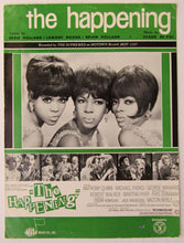 Load image into Gallery viewer, 1967 The Supremes The Happening Sheet Music Rare PVG Motown Record Diana Ross