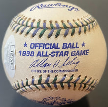 Load image into Gallery viewer, 1998 Omar Vizquel Signed MLB All-Star Game Baseball Cleveland Indians COA JSA