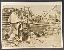 Load image into Gallery viewer, 1919 Civil War Re-Strike Photo Wounded Zoauve in Camp Underwood & Underwood LOA