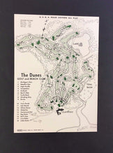 Load image into Gallery viewer, C1960 The Dunes Myrtle Beach South Carolina Scorecard Unused Score Card Golf