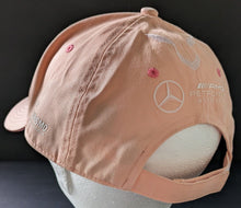 Load image into Gallery viewer, Mercedes Benz Racing Hat Embroidered AMG Petronas MotorSports Gran Turismo Pink