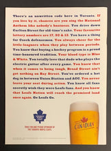 Load image into Gallery viewer, 2009 ACC NHL Hockey Program 75th Anniversary 1st All Star Game Cover Ace Bailey