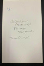 Load image into Gallery viewer, 1972 Summit Series Original Photo Bill White Pat Stapleton Vintage Hockey Canada