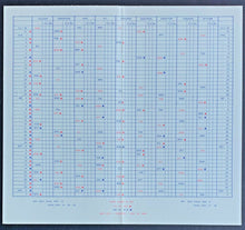 Load image into Gallery viewer, 1968 CFL Football Schedule Sponsored By Ford Maclin Motors Calgary Advertising