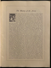 Load image into Gallery viewer, 1912 Mutual Street Arena Inaugural Program Toronto Maple Leafs NHL Stadium Rare