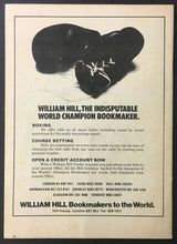 Load image into Gallery viewer, 1974 Madison Square Garden Boxing Program Muhammad Ali v Joe Frazier Vintage