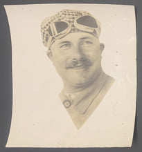 Load image into Gallery viewer, 1919 Type 1 Photo Champion French Race Car Driver Rene Thomas 1914 Indy 500 Win