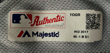 Load image into Gallery viewer, 2017 Ryan Tepera Game Used road Toronto Blue Jays Road Jersey Baseball MLB Holo