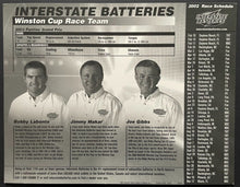 Load image into Gallery viewer, 2002 Bobby Labonte Signed NASCAR Racing Promo Photo Card Autographed