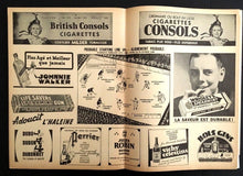 Load image into Gallery viewer, 1938 Montreal Canadiens NHL Hockey Program Boston Bruins The Forum VTG Rare