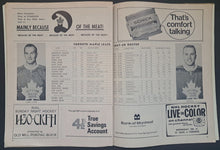Load image into Gallery viewer, 1968 Maple Leaf Gardens New York Rangers Autographed x7 Program Signed HOF JSA