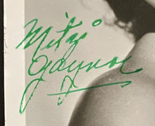 Load image into Gallery viewer, Mitzi Gaynor Autographed Signed Photo Postcard 1951 Golden Girl Celebrity