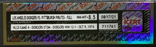 Load image into Gallery viewer, 1974 Game 4 NLCS Full Ticket MLB Clincher Dodgers vs Pirates icert NM MT 8.5