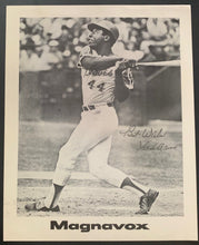Load image into Gallery viewer, Hank Aaron 715 Club Certificate & Facsimile Autographed B&W Photo Atlanta Braves