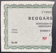 Load image into Gallery viewer, 1971 Beggars Banquet Concert Ticket Toronto Black Sabbath Yes Three Dog Night