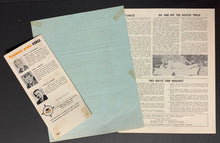 Load image into Gallery viewer, 1965 British Rock N'Roll Tour Brochure Mersey Side Ramble NSA Traveler Vintage