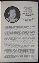 Load image into Gallery viewer, 1972-73 NHL Hockey Vintage Chicago Black Hawks Media Guide Blackhawks Yearbook