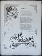 Load image into Gallery viewer, 1940’s Army Vs. Navy Football Program 50th Anniversary Vintage NCAA Complete