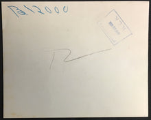 Load image into Gallery viewer, 1952 Stanley Cup Playoffs Hockey Photo Alex Delvecchio Crashing Maple Leafs Net