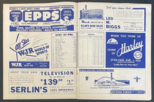 Load image into Gallery viewer, 1949 NHL Hockey Stanley Cup Game 1 Program Detroit Red Wings Toronto Maple Leafs