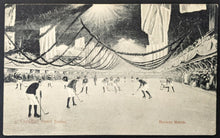 Load image into Gallery viewer, Lot of 4 Postcards First Stanley Cup Game Played in Montreal 1894 Hockey Vintage