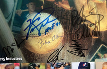 Load image into Gallery viewer, 2015 Canadian Baseball HOF Induction Ceremony Program Signed 5 Inductees Auto