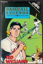 Load image into Gallery viewer, 1992 Ted Williams Autographed Baseball Legends Comics Signed Boston Red Sox COA