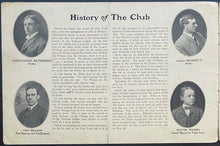 Load image into Gallery viewer, 1905 World Series Baseball Program Giants v Athletics Rare Original Authentic