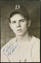 Load image into Gallery viewer, Eddie Miksis Signed Postcard + First Day Cover Brooklyn Dodgers MLB Baseball