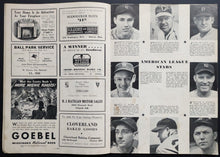 Load image into Gallery viewer, 1941 MLB All-Star Game Program Detroit Briggs Stadium Ted Williams Walk-Off MLB