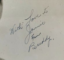 Load image into Gallery viewer, 1940's Signed Buddy O'Connor Canadiens NHL HOFer Autographed Inscribed Photo LOA