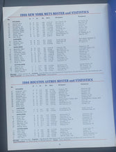 Load image into Gallery viewer, 1986 World Series Site Program New York Mets Boston Red Sox MLB Baseball VTG